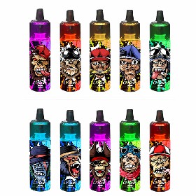 Newest Miso Lighting Disposable Vape Pen Miso Pop ALT NIC 3% Disposable Visible Liquid