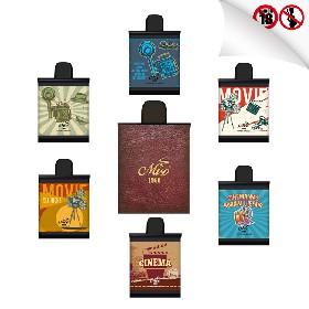Super Big Puffs Disposable Vape Box Miso 1960 10K Puffs Disposable Vape Pen Leather Edition