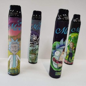 Exclusive Disposable Electronic Cigarette Vape Kit Miso 2020 Rick N Morty Disposable Vape Pen VS Maskking HQD Hyppe Puff Beast Disposable Nicotine Vape